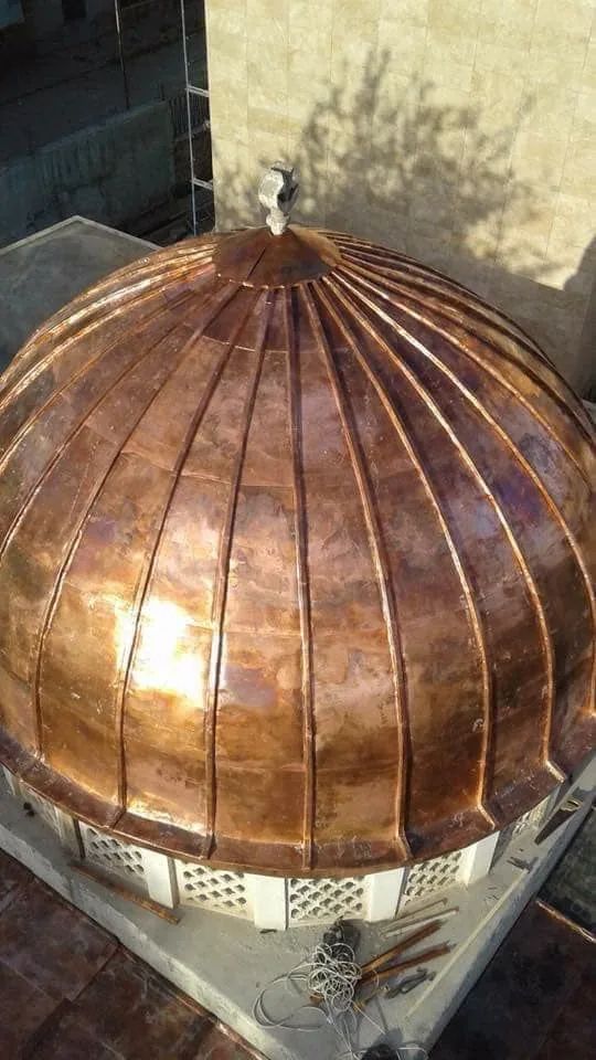 Kubbe bakır işçiliği