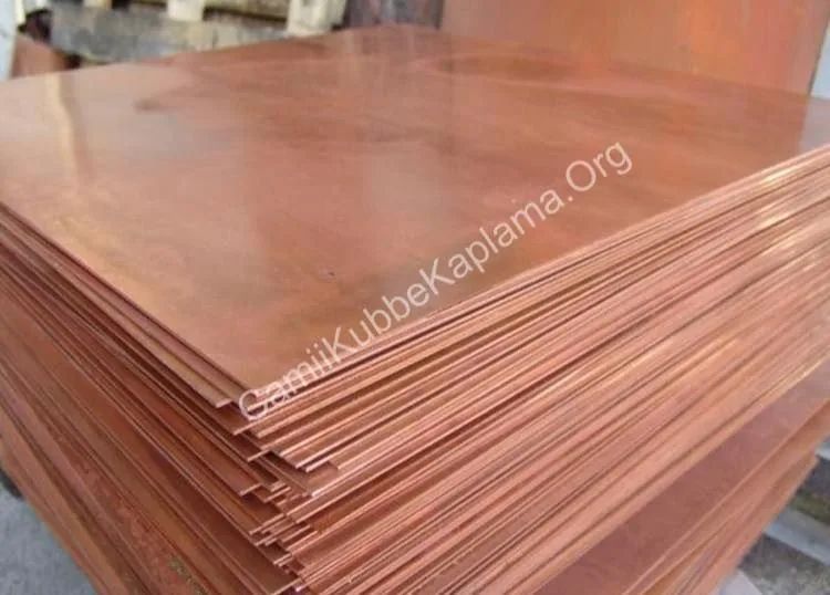 Bakır levha sevkiyatı